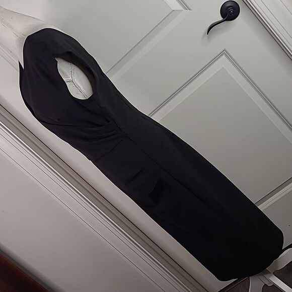 MUXXN sz XL black midi dress - Picture 3 of 14